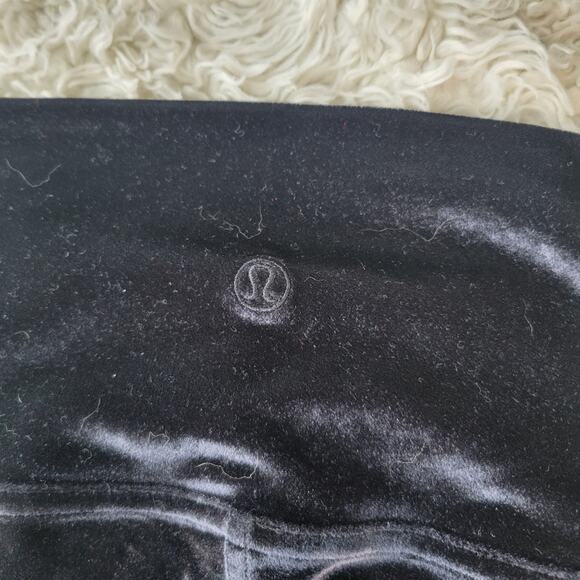 Lululemon Wunder Lounge High-Rise Tight 28" Velvet Black Size 6 - Picture 7 of 8